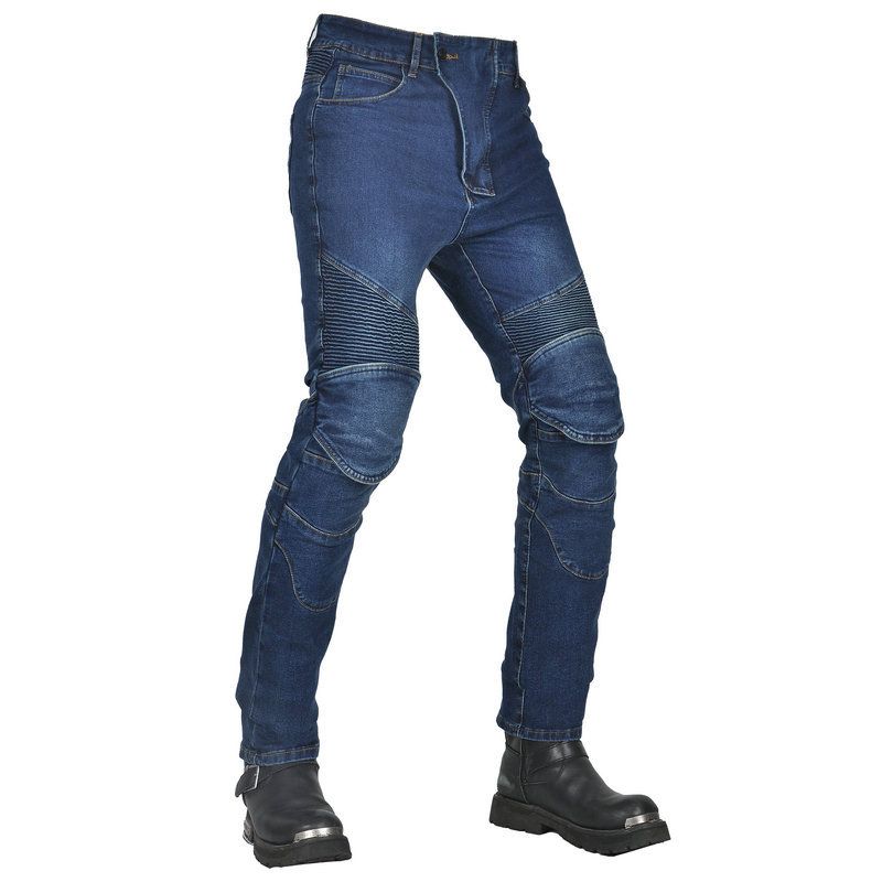 Classic Motorcycle Protective Jeans For Men_voghion.com