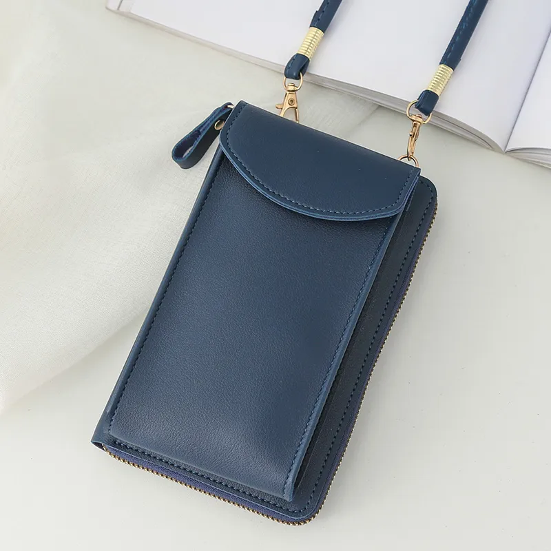 Yogodlns Lässige Handy-Umhängetasche für Frauen aus PU-Leder, multifunktionale Messenger-Handtasche mit Klappe, Damentasche_voghion.com