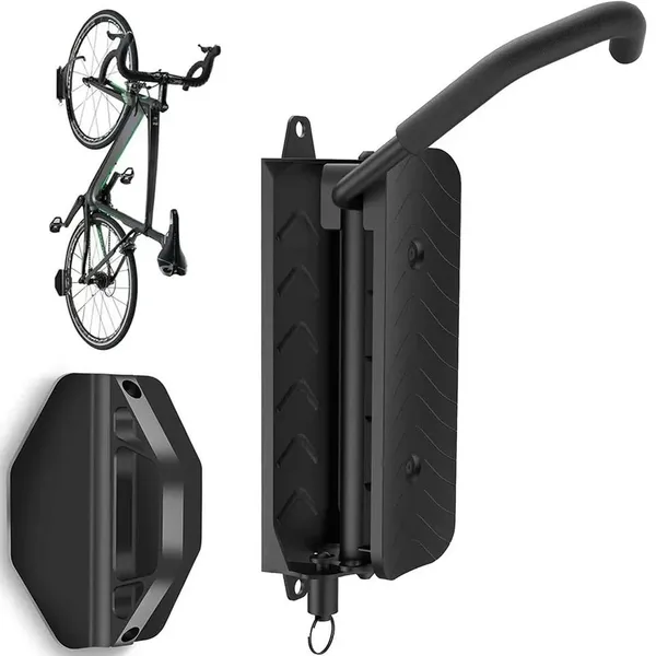 Bike Wall Mount Holder, Rotating Hook Stand For MTB & Road Bikes_voghion.com