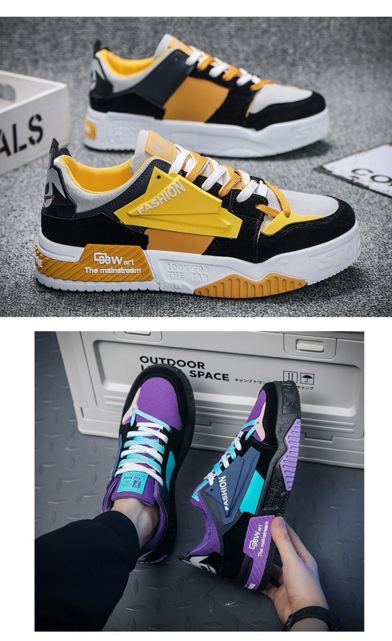 Scarpe da skateboarding uomo comode sneakers casual lacci_voghion.com