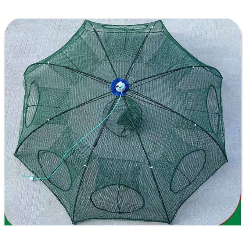 Rede de pesca tipo guarda-chuva para peixes, camarão, caranguejo, gaiola para tartarugas, gaiola para enguias_voghion.com