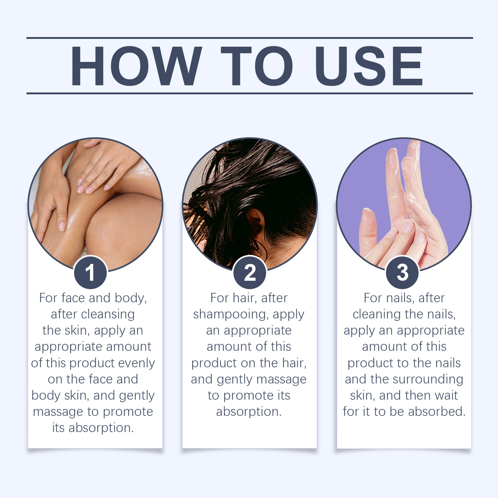 EELHOE Body Multi-Functional Essential Oil, Facial Cleansing Gentle Nourishing Moisturizing Multi-Purpose Care Essence_voghion.com