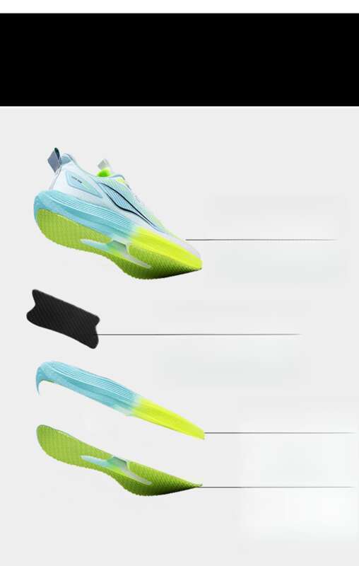 2025 Höstens Högkvalitativa Flyknit Mode Sport Popcorn Kolfiberplatta Ultralätta Rebound Par Löparskor_voghion.com