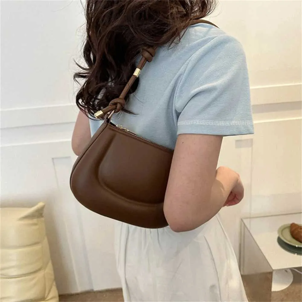 Borsa a tracolla in morbida pelle pu borsa a mano retro donna_voghion.com
