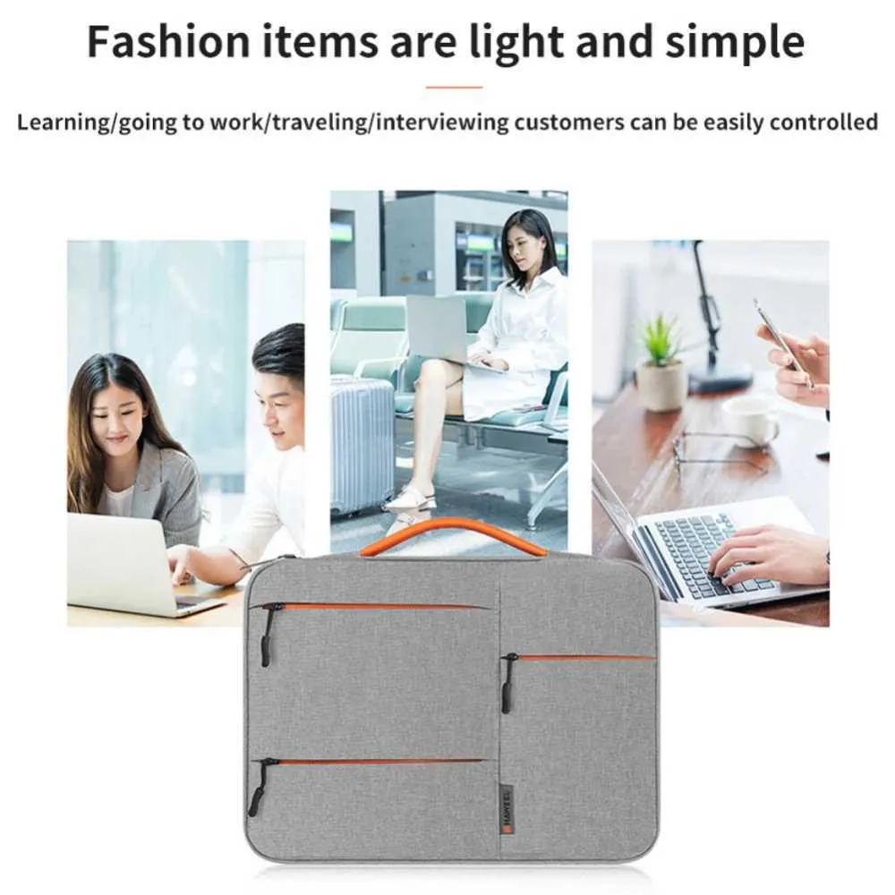 Tacco 13/14/15 POLLICI Custodia per computer portatile Borsa a tracolla Borsa per computer portatile Borsa per libro Air Pro 13 15C241101_voghion.com