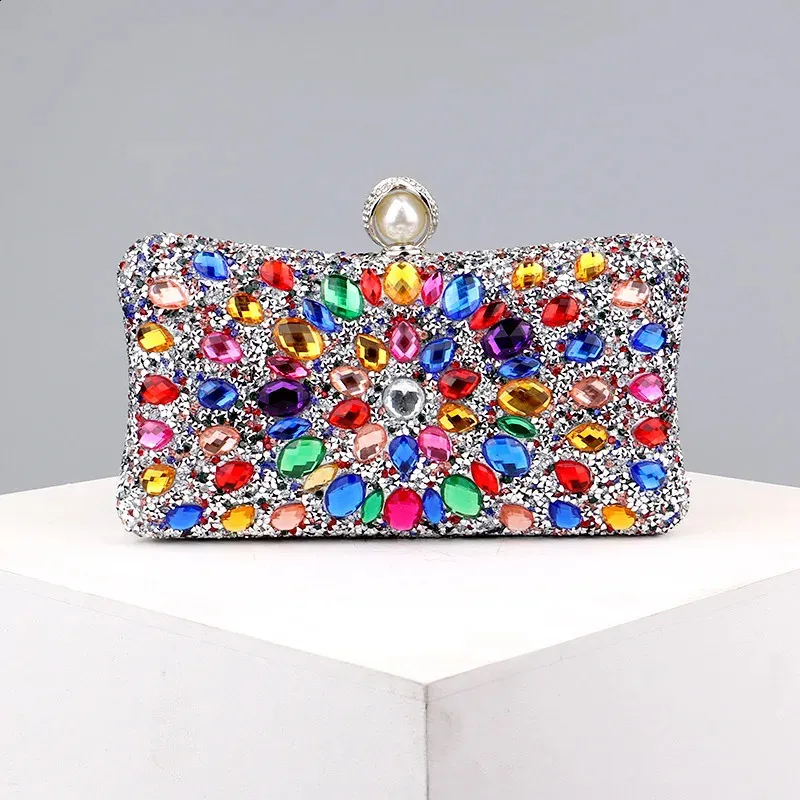 Elegante Clutch Abendtasche Für Damen Mit Perlen Für Die Hochzeit_voghion.com