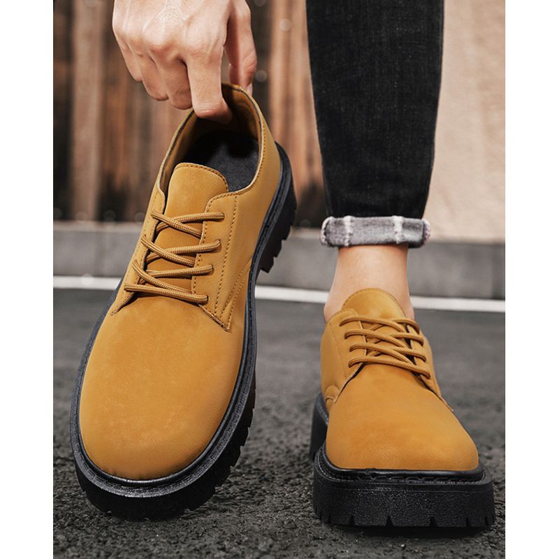 Men's 2024 new casual leather Korean version of the trend all sports fashion men's small white shoes_voghion.com