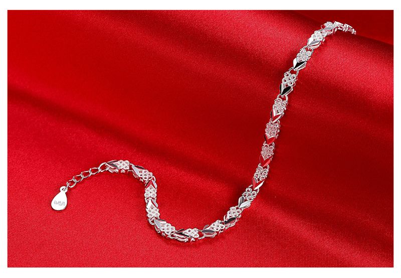 Love Style New Plating To Heart Matching Women's Simple And Personalized Creative XO Bracelet_voghion.com