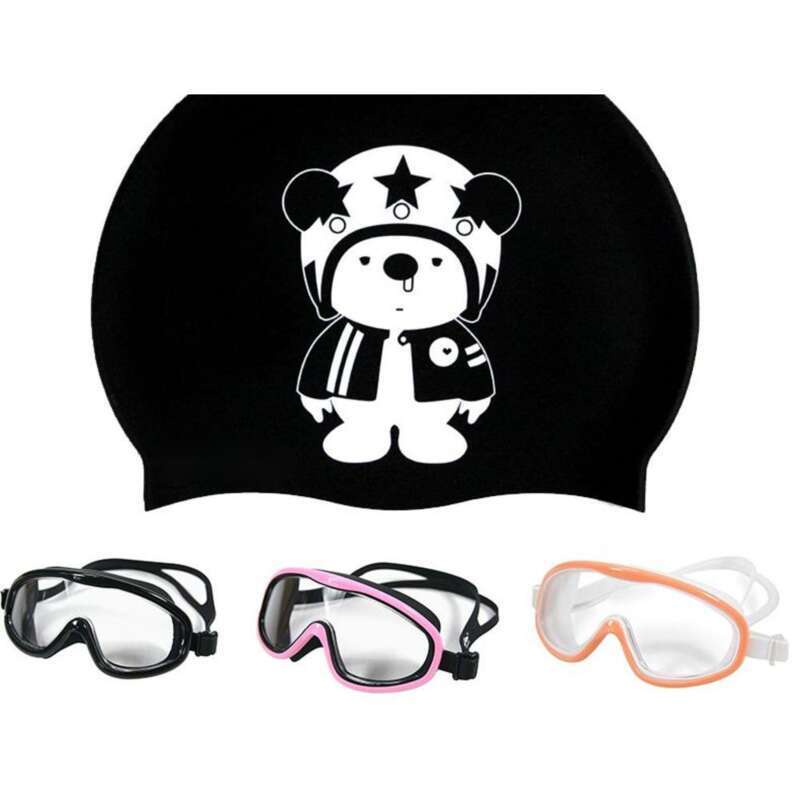 【 Hot Selling In The Store 】 Soft Head Cartoon Adult Female Long Hair Student Fashion Waterproof Silicone Male Cap_voghion.com