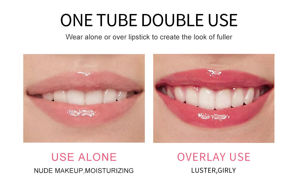 Instant Lip Enhancer Plumper Oil Extrem voluminöses Lipgloss-Essenz Nährt Anti-Falten Sexy Lip Feuchtigkeitsspendende Pflege Kosmetik_voghion.com