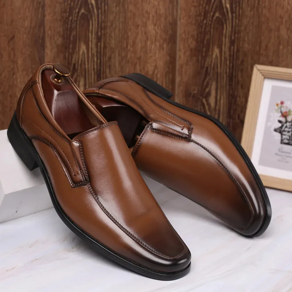 Vestidos clássicos de couro para negócios, elegantes e formais, sapatos Oxford para casamento e escritório, masculinos 240930_voghion.com