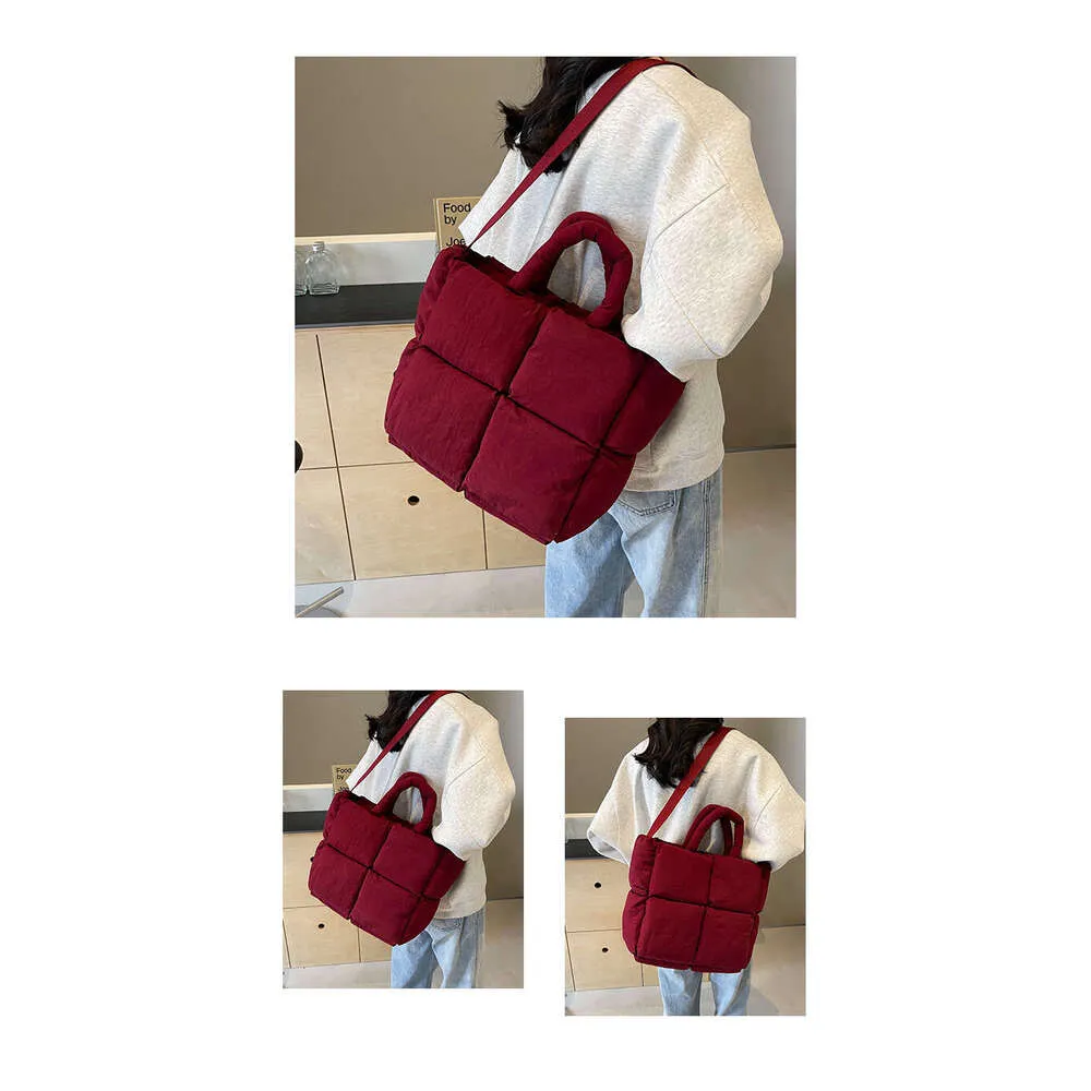 Gewatteerde puffy schoudertas dames grote capaciteit crossbody_voghion.com