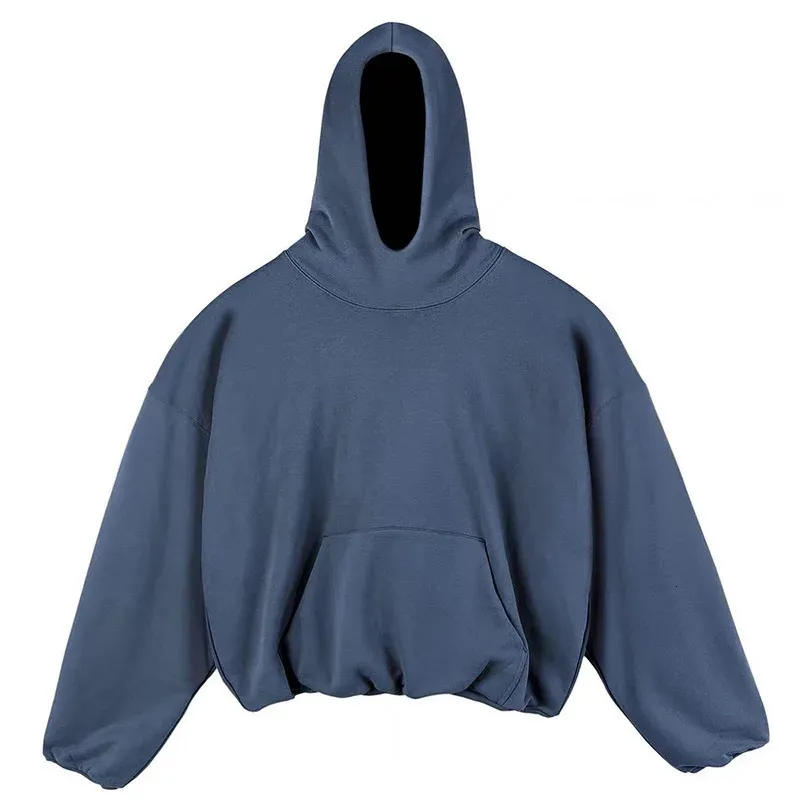 Herren Einfarbig Doppellagig Übergroßer Reißverschluss Baumwolle Retro Hochwertiger Hoodie Frühling/Sommer Casual Streetwear R250219_voghion.com