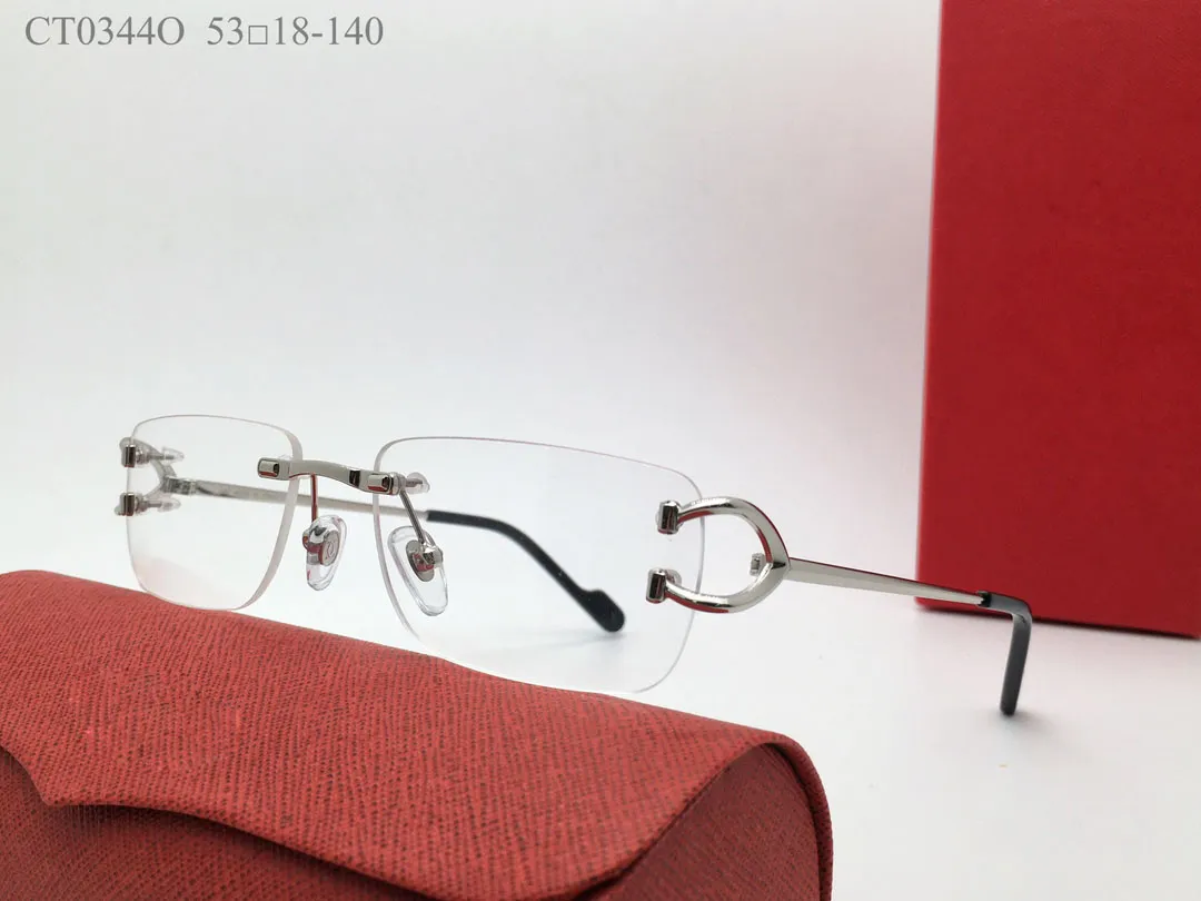 Mode kantløse læsebriller Anti blåt lys blokerende stel Kvinder Mænd Ultralight Business Presbyopia Eyeglasses 0 1.0_voghion.com