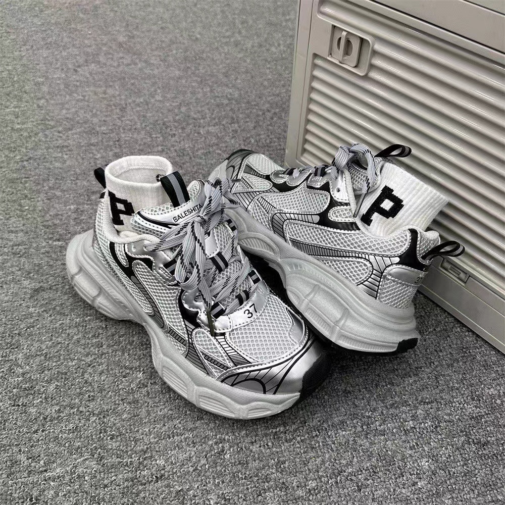 Chaussures papa haut de gamme de style américain pour hommes, baskets décontractées à semelles épaisses inspirées de la photographie de rue pour femmes_voghion.com