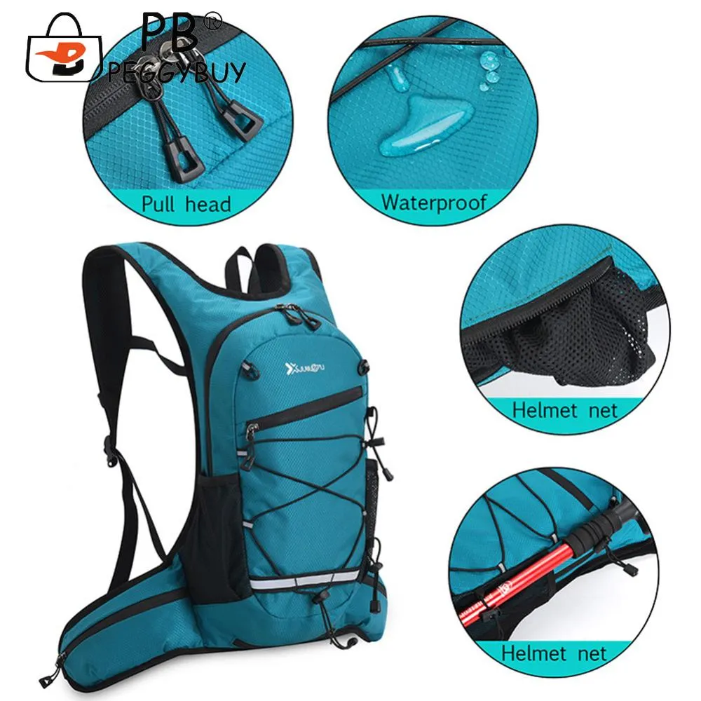 Zaino da arrampicata in poliestere, resistente all'usura, da viaggio, con strati di stoccaggio, leggero, durevole, regolabile per esterni_voghion.com