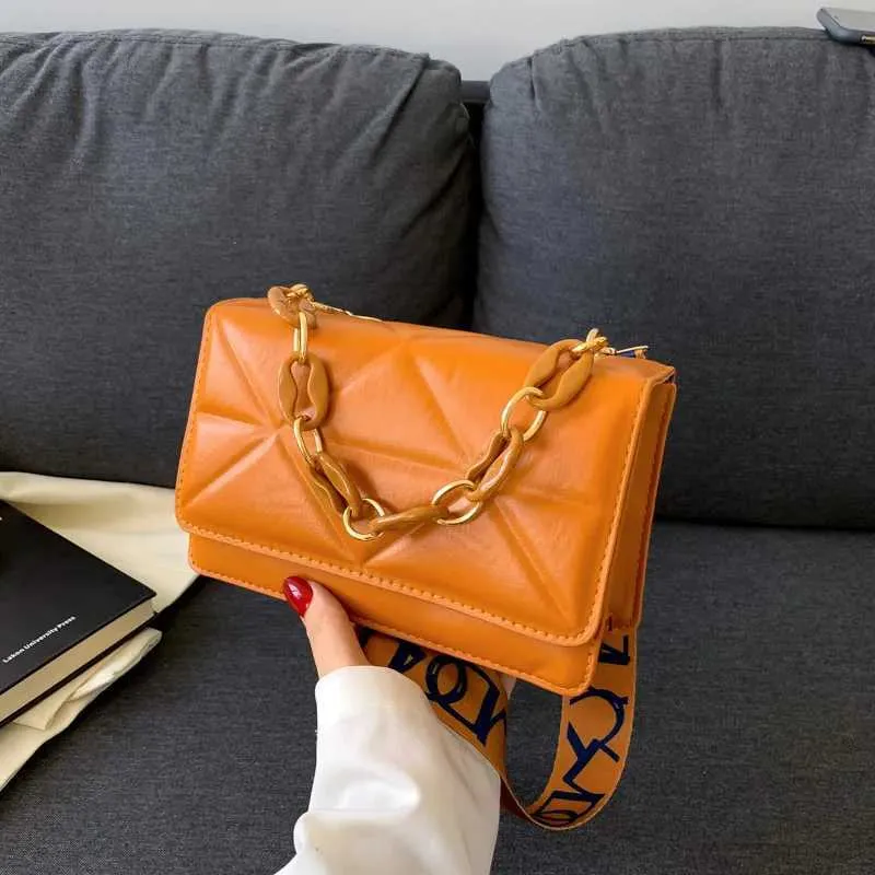 Women Stone Pattern Shoulder BagsPU Leather New Trend Crossobdy Bags Handbags with Chains Shopper Clutch Cell Phone_voghion.com