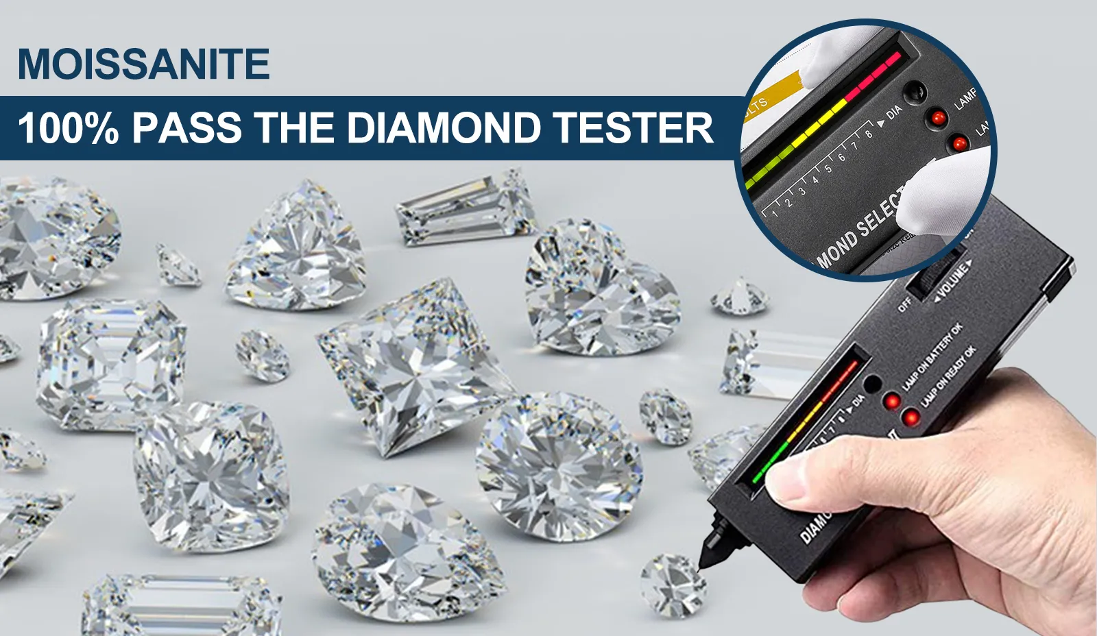 Dropshipping Pass Diamond Tester Iced Out Moissanite Rope Chain Lab Gemstone Twist Κολιέ Sterling Sier για Άνδρες Hiphop_voghion.com