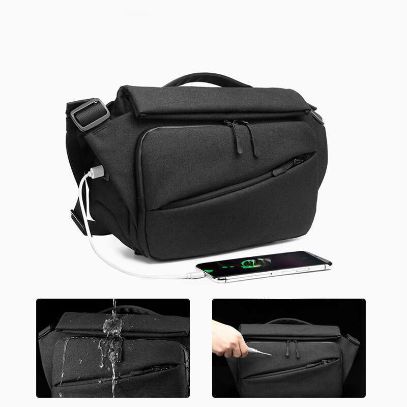 Neue Messenger Bag Machine, wasserdichte Sport-Schultertasche für Herren, große Kapazität_voghion.com