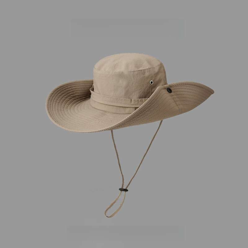 Escursionismo Alpinismo con cappello da pescatore a tesa larga, donna, protezione solare estiva sottile da cowboy occidentale e_voghion.com