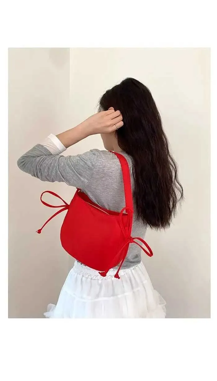 Vintage Women's Shoulder Bag Large Capacity Black Underarm Bag_voghion.com