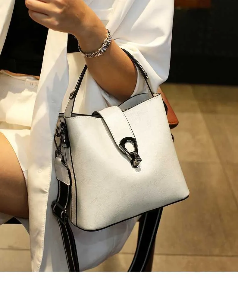Burminsa eigenaar leren bucket tas, dames schoudertas, crossbody tas_voghion.com