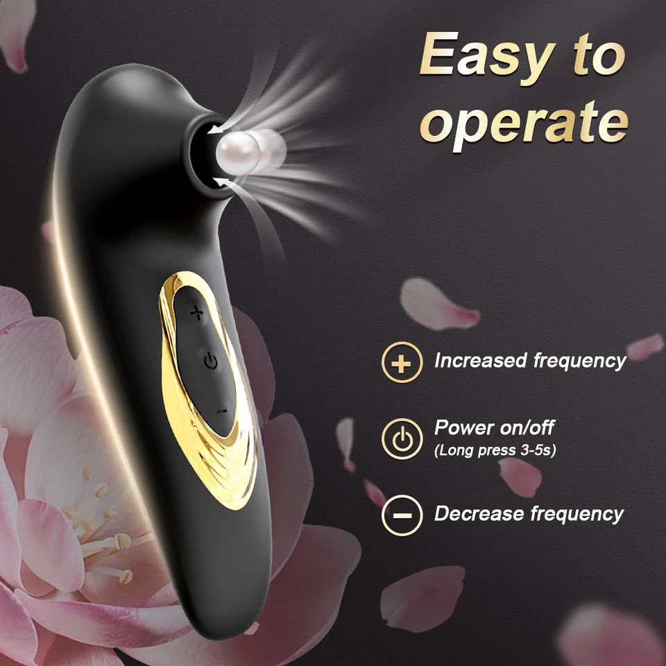 Powerful Oral Sucking Vibrator For Women Clitoral Vacuum Stimulator_voghion.com