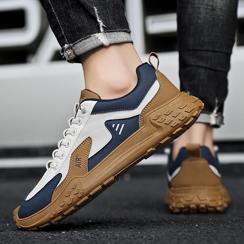 2024 Spring And Summer New Breathable Mesh Men's Casual Cloth Set Feet Lazy Fashion Everything With Forrest Gump Shoes_voghion.com