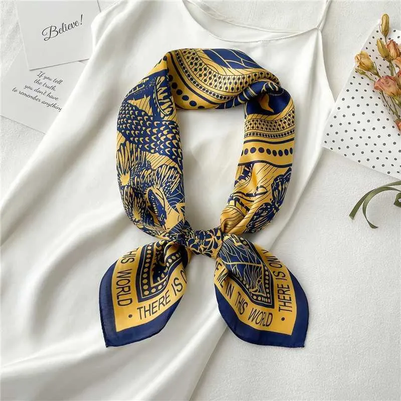 2025 Seidenschal Print Kopftuch Katze Haar Wrap Halstuch Weibliche Satin Quadrat Schal Für Frauen Stirnband Foulard Hijab_voghion.com