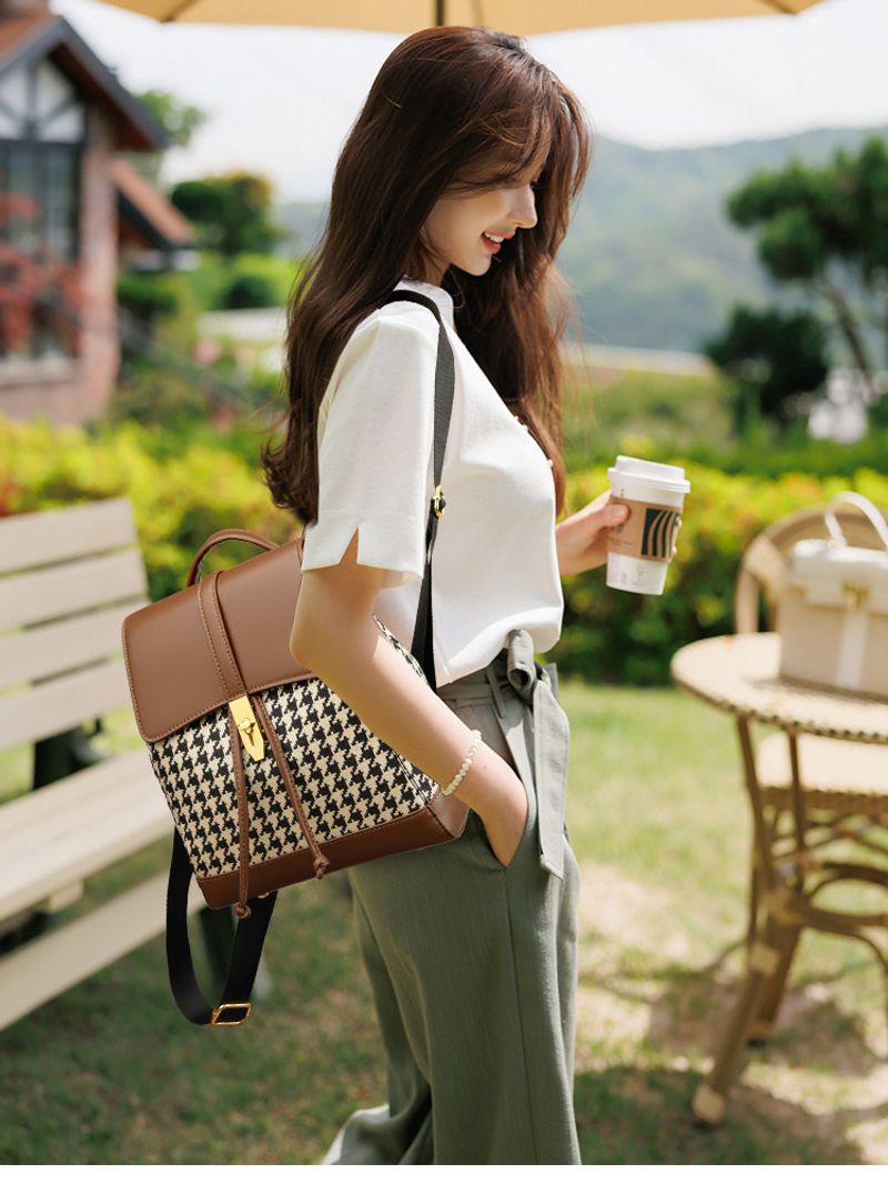 Korean style women's fashionable all-match portable mom 2023 autumn and winter new shoulder bag large capacity backpack_voghion.com