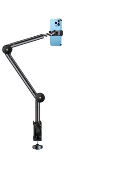 360 Grad verstellbarer Tablet-Halter mit langem Arm für 4 bis 12,9 Zoll Tablet-Smartphone-Bett-Desktop-Halterung für iPad_voghion.com