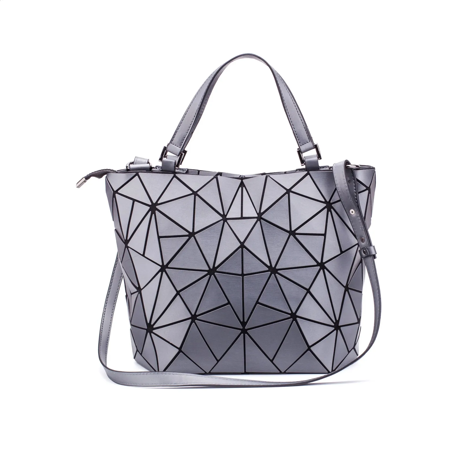 Borsa a mano geometrica e borsa a spalla con tracolla donna_voghion.com