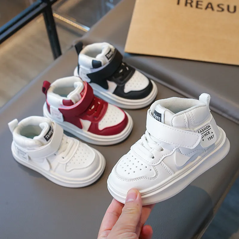 Kids Basketball For Children High Top Trainers Boys And Girls Littlesprouts Sport Running Sneakers Enfant Toddler Baby_voghion.com