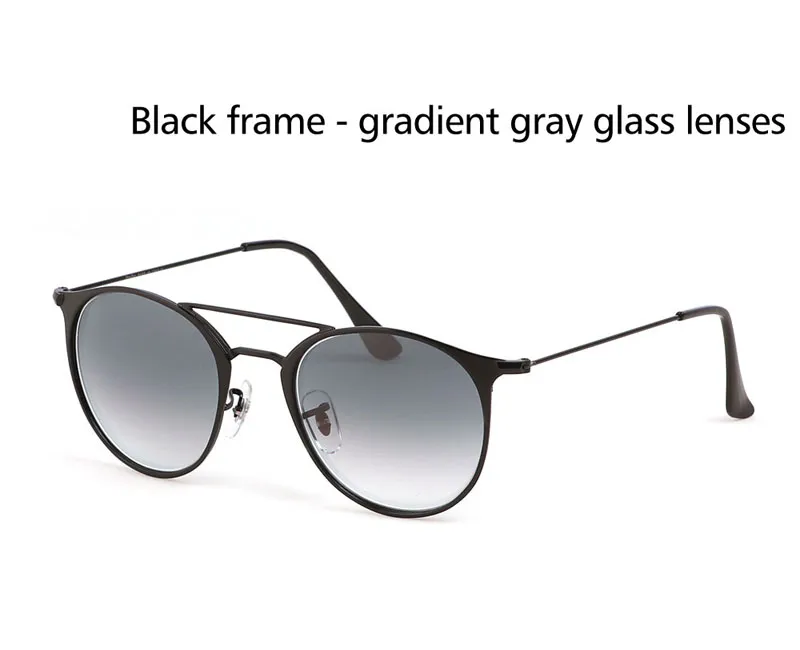 Hurtownia-Marka projekt Okrągłe okulary przeciwsłoneczne damskie męskie Metalowa oprawka Szklane soczewki Retro Vintage Sportowe okulary przeciwsłoneczne Gogle z_voghion.com