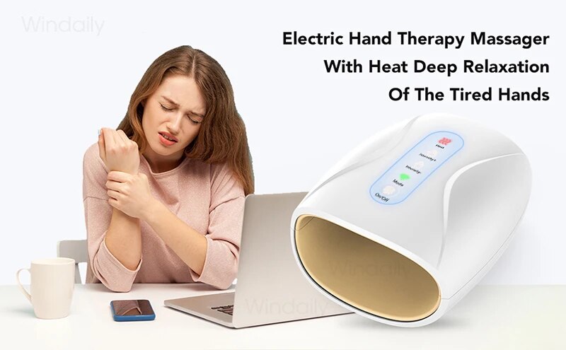 Beauty Care shop Massager Electric Hand Air Pressure Heat Compresses Heating Palm Finger Acupoint Massage Device For Pain Relie ing_voghion.com