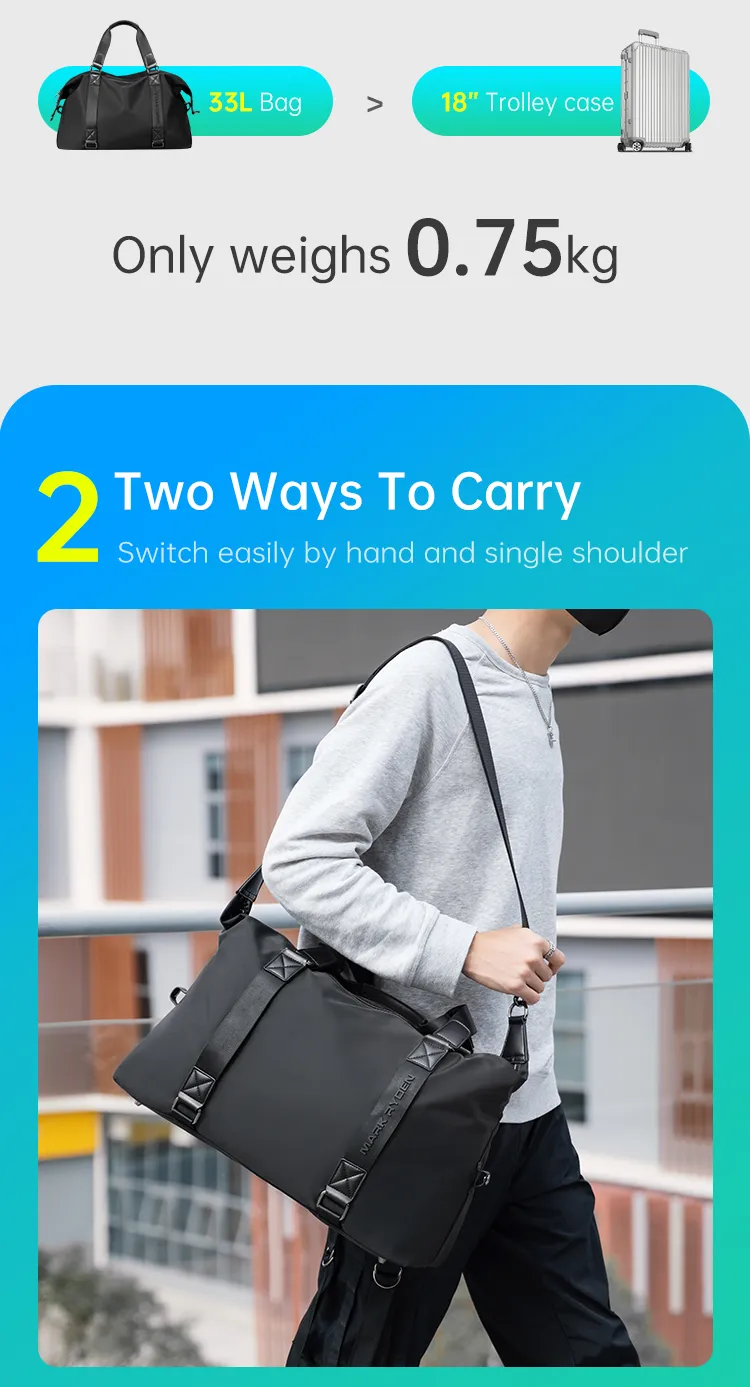 Mark Ryden Suitcase Organizer Men Bags Hand Lage Big Business Large Capacity Weekend Duffle Travel Bag_voghion.com