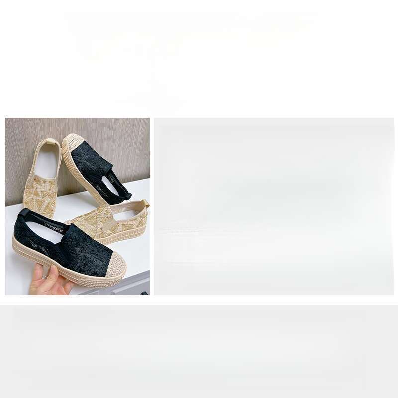 Sapatos de pescador respiráveis, novos sapatos baixos para o verão de 2025, sapatos casuais de boca rasa, adequados para mulheres, versáteis_voghion.com