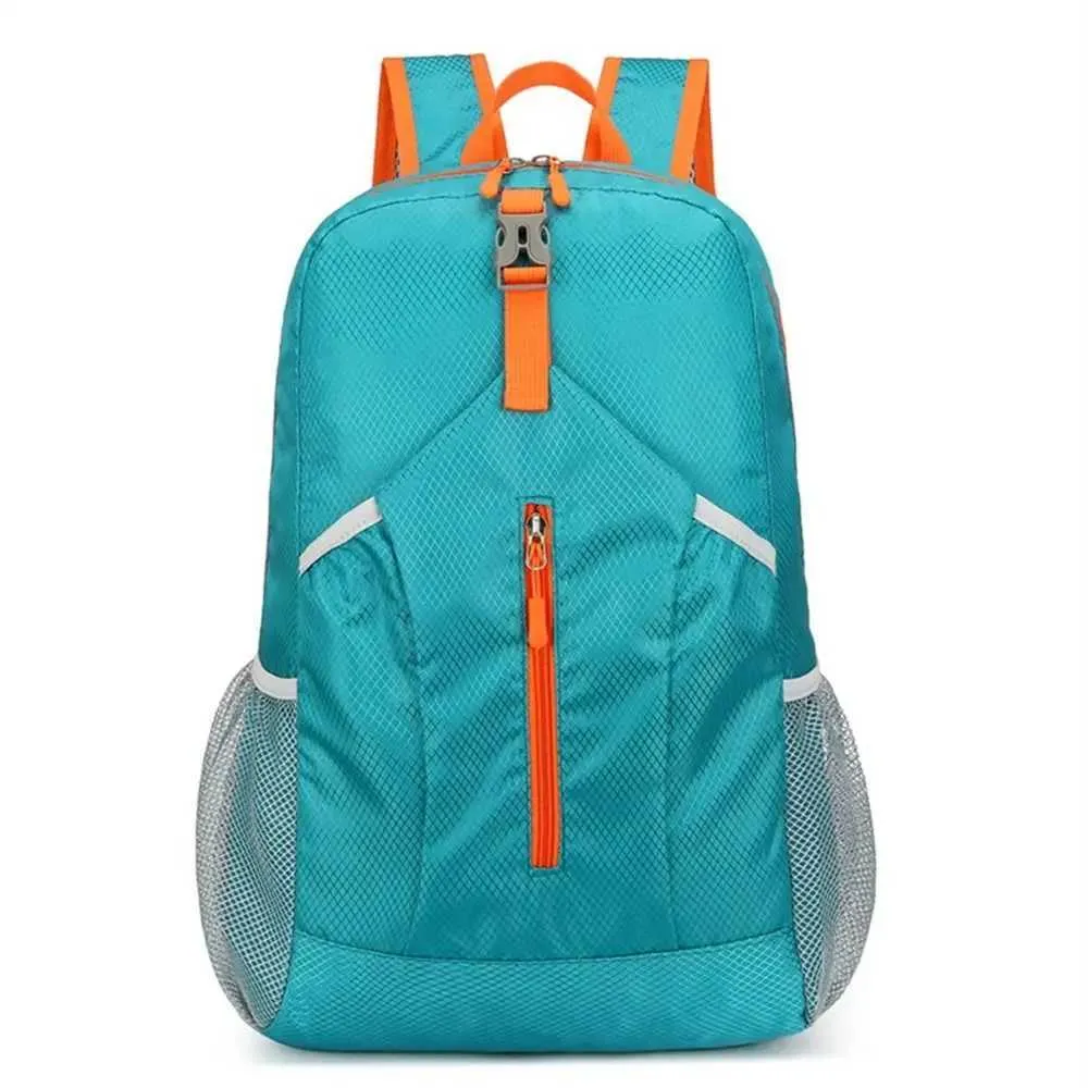 Sac à dos de sport d'extérieur imperméable à l'eau, sac d'alpinisme Oxford de grande capacité, sac de voyage léger et pliable à la mode_voghion.com