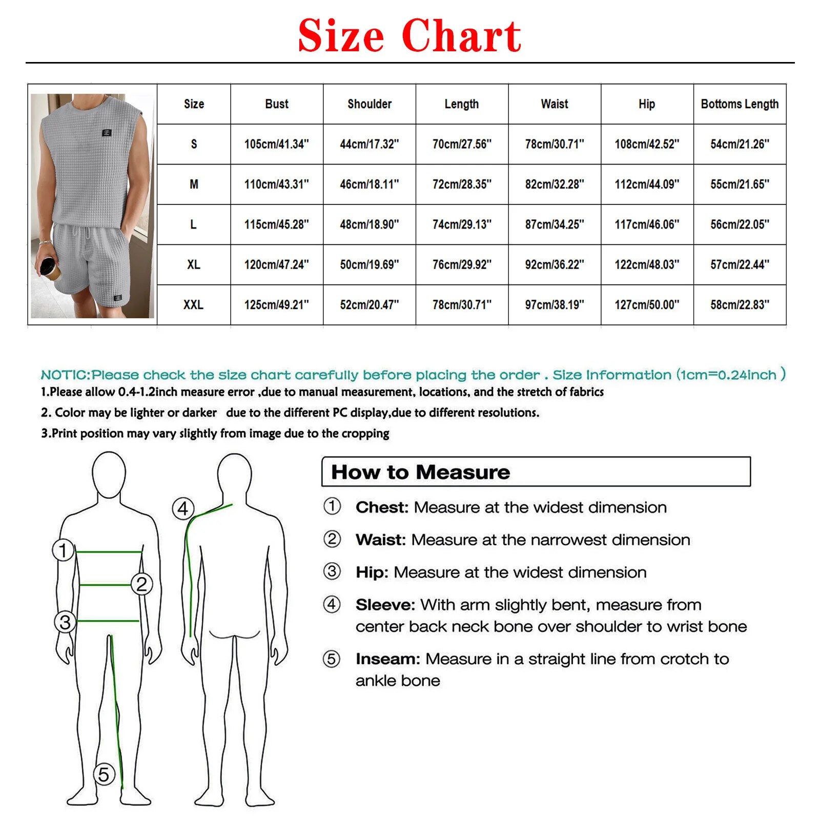 Hären-Set 2024 Nei Sport Summer Casual Hären Ärmlos Tank Top Shorts Zwee-Stéck-Set_voghion.com