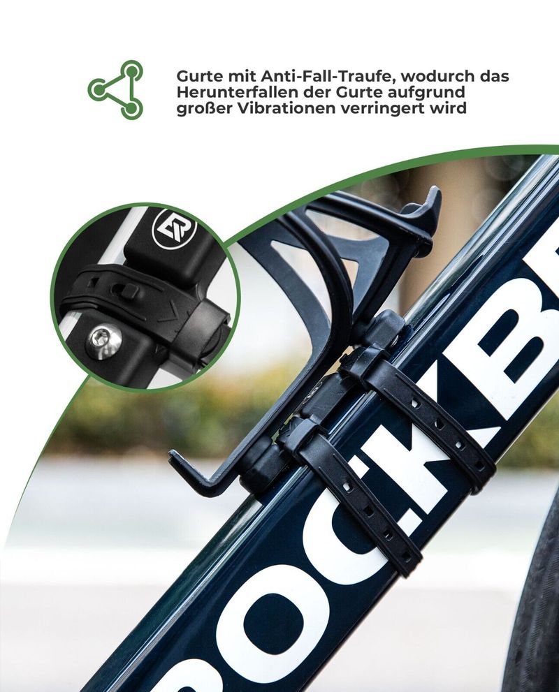 Adaptador de garrafa ROCKBROS para conversão de base de copo sem suporte de perfuração_voghion.com
