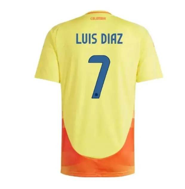 24 25 Colombia JAMES Soccer Jerseys Kids Kit Columbia National Team Football Shirt Home Away Set Camisetas 2024 Copa_voghion.com