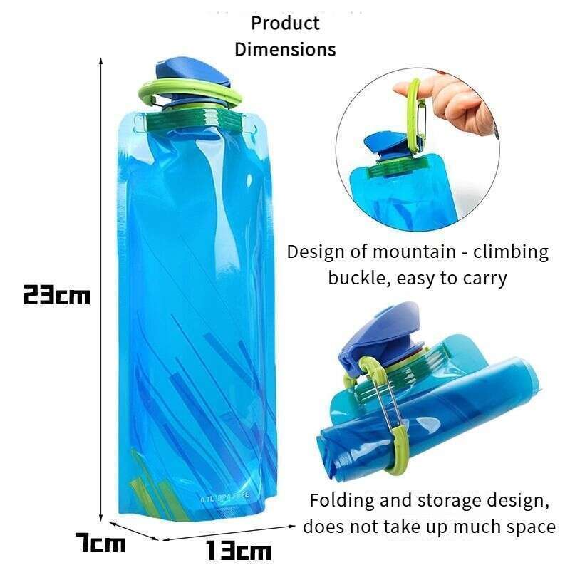 【 Pozitív vélemények özöne】 Szabadtéri sportokhoz való puha táska Zenei fesztivál Összecsukható harmat Kempingfelszerelés Túrázás Kerékpározás Koncert Vizespohár_voghion.com