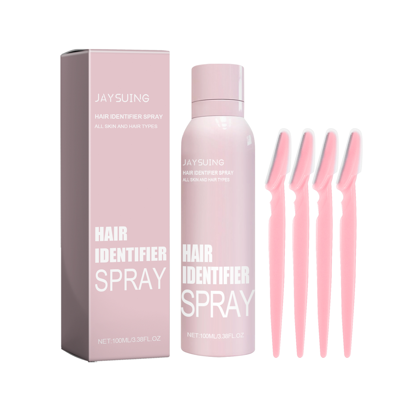 Jaysuing Facial Hair Removal Spray, Easily Softens Hair Facial Cleansing And Gentle Hair Removal Spray_voghion.com