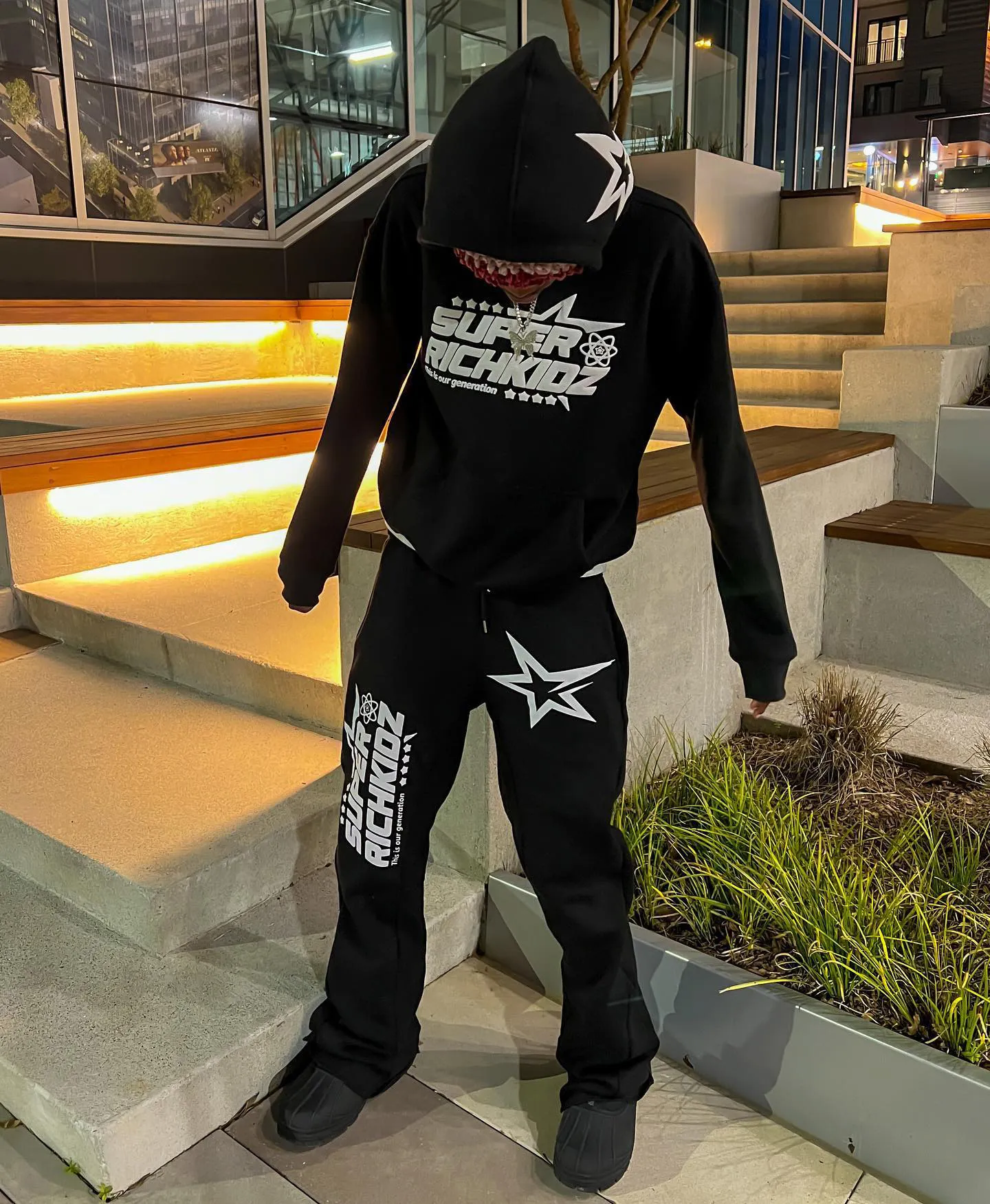Men's Hoodies Y2k Haruku Gothic Sweatshirt Fleece Zip Up Hoodie Trend Skeleton Print Jacket Coat Clothes Women Plus Size_voghion.com