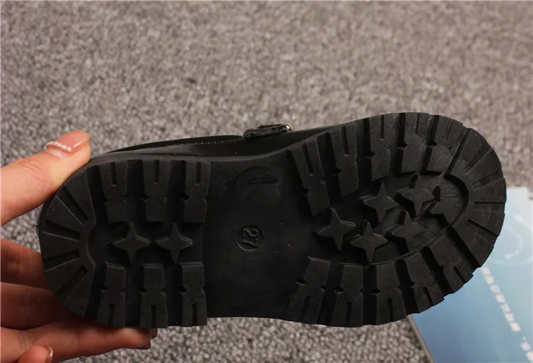 Mocassini da infilare in pelle verniciata per bambini, stile britannico, per bambine e ragazzi, taglie di scarpe da esibizione per studenti_voghion.com