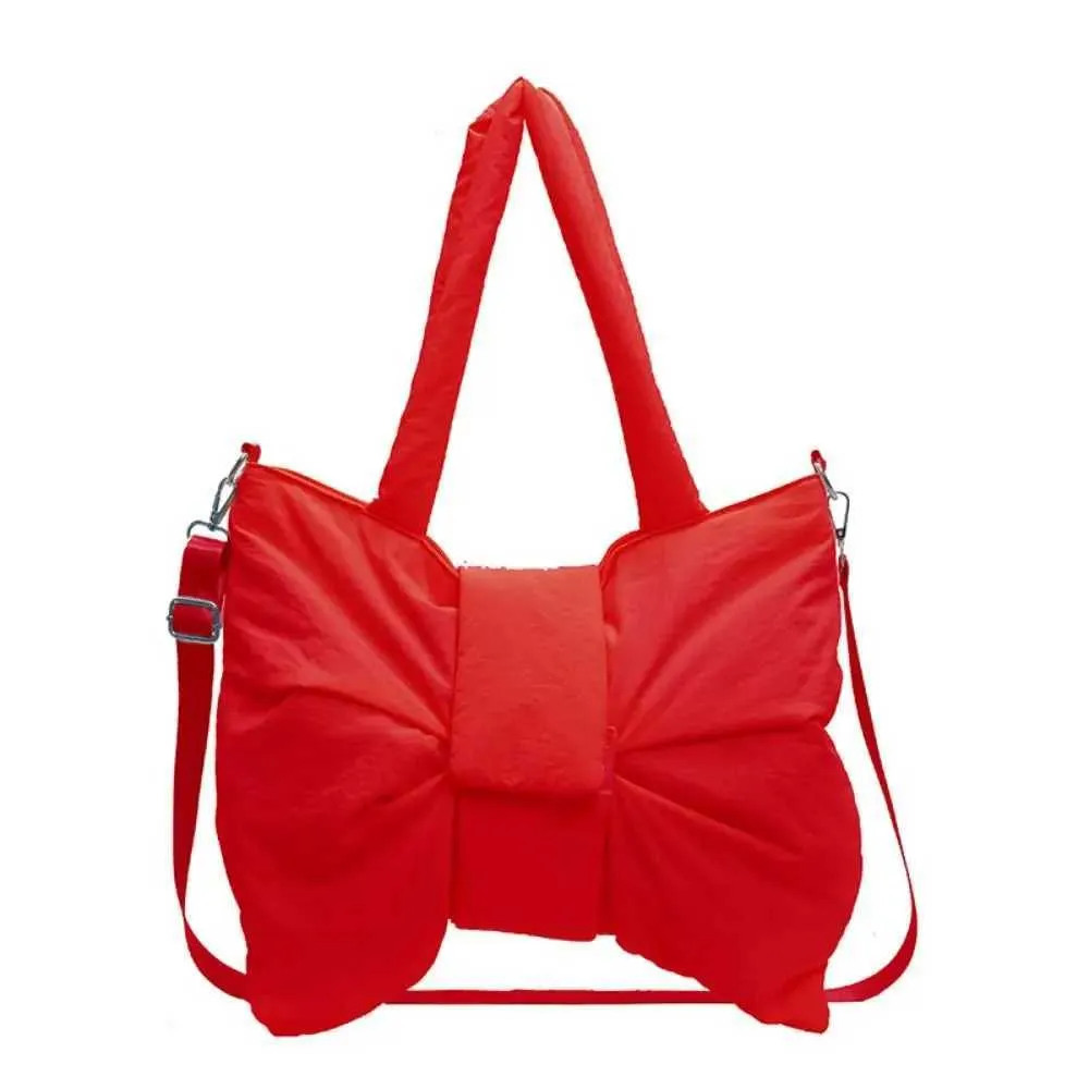 Geschenk Einfarbig Umhängetasche Weiche Große Bogen Form Unterarm Shoudler Taschen Große Kapazität Nylon Tote Handtasche für_voghion.com