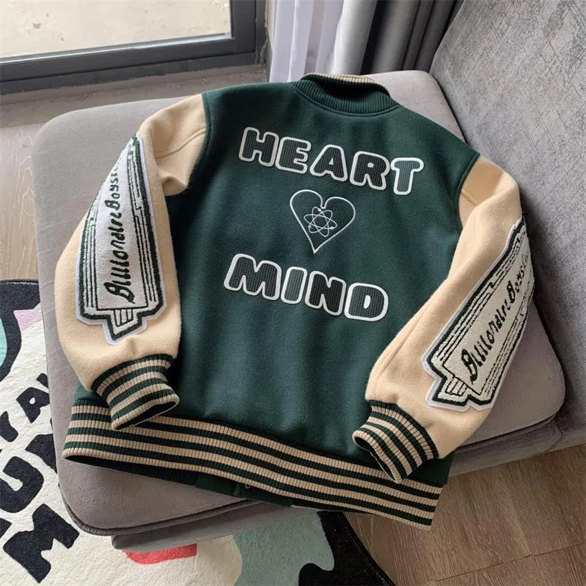 Baseball für Herren: Leichte Oberbekleidung im College-Stil, klassischer Bombermantel, Haruku-inspirierte Streetwear, Motorrad-Techwear_voghion.com