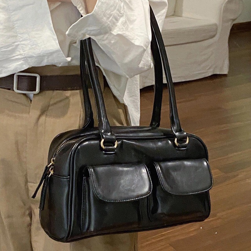 Summer versatile armpit large capacity, high-end tote bag, commuter women's bag