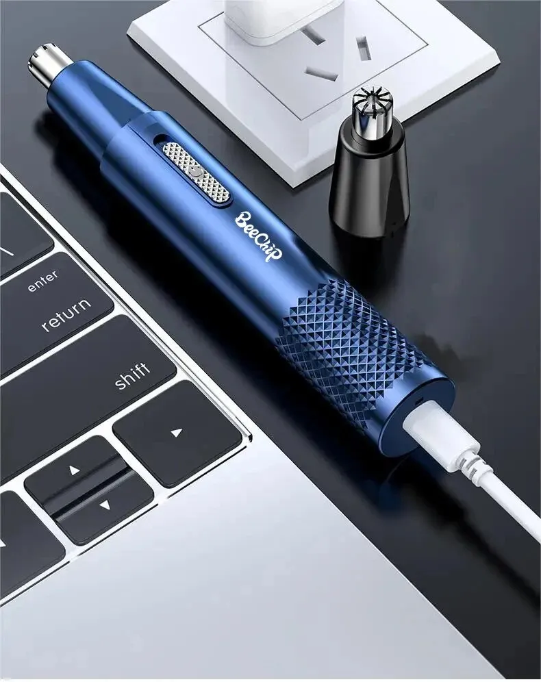 USB Nose Shaver - Metal Blades｜Rechargeable｜Unisex_voghion.com