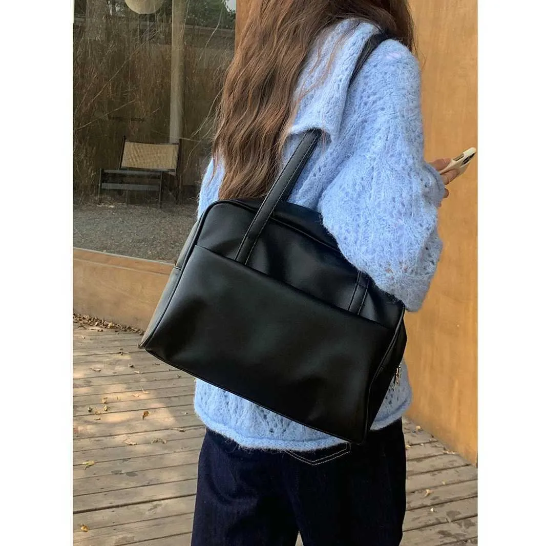 Portefeuille en cuir PU de grande capacité 2024 Sac à main pour femme Sac à bandoulière extra large Couleur unie Mode Voyage Ba241217_voghion.com